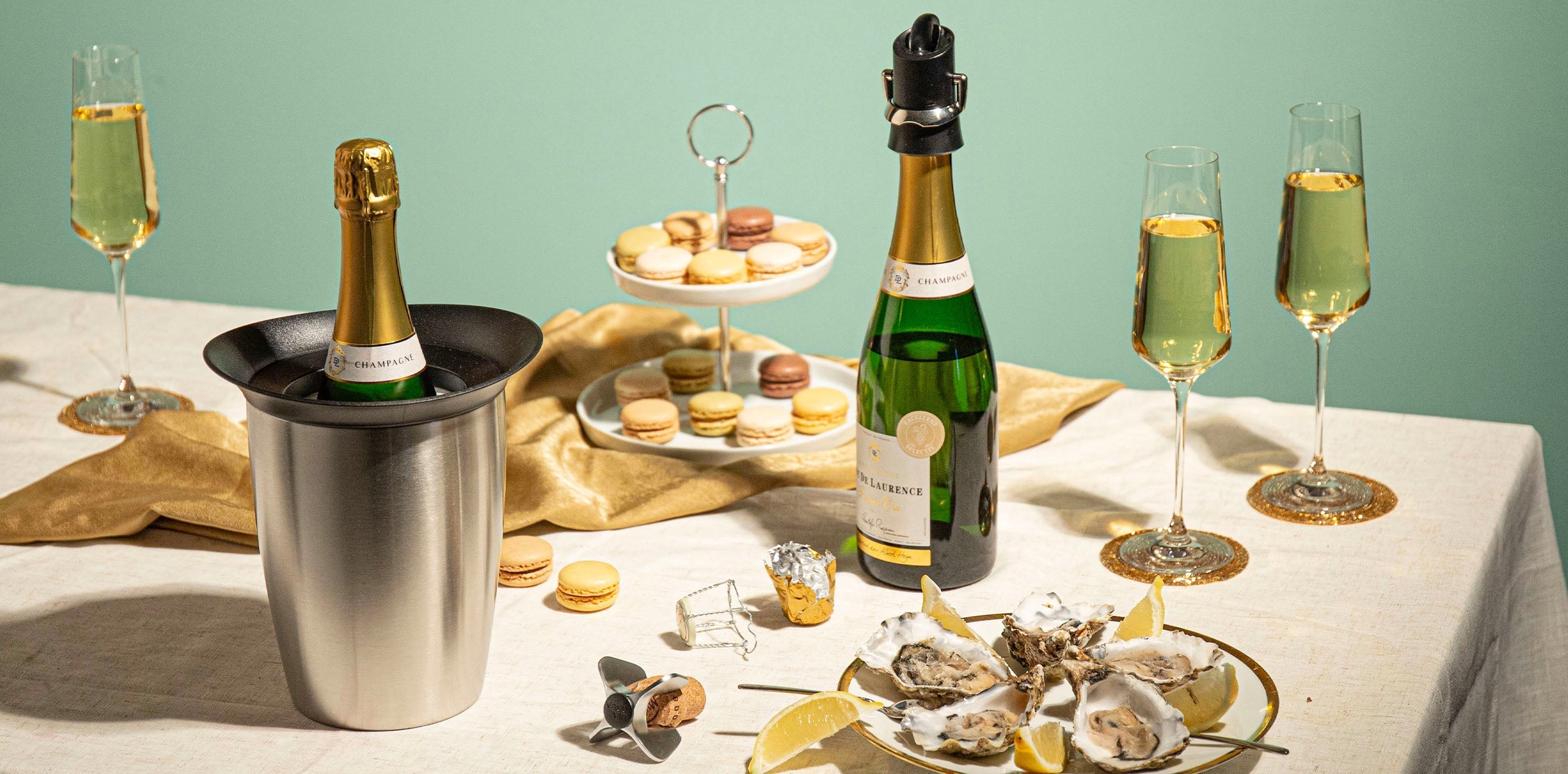 Champagne Accessories | Tools to Chill, Seal & Serve | Vacu Vin