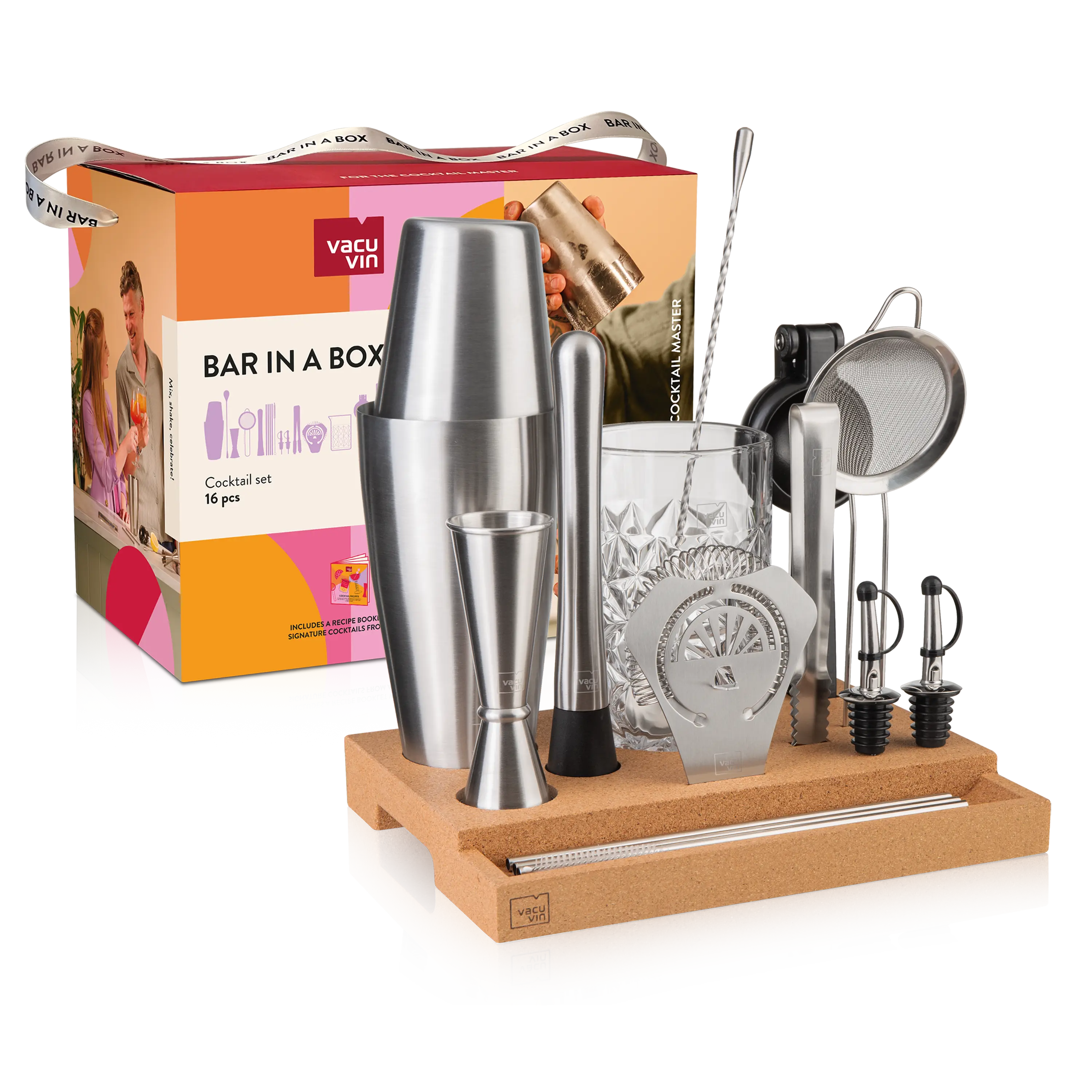 探偵はBARにいるセット Cocktailset Bar in a Box Master (16 pieces