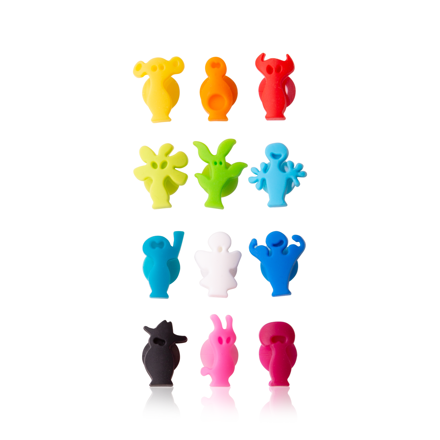 Vacu Vin Glass Markers Party People