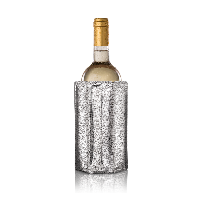 Vacu Vin Wine Cooler Sleeve silver