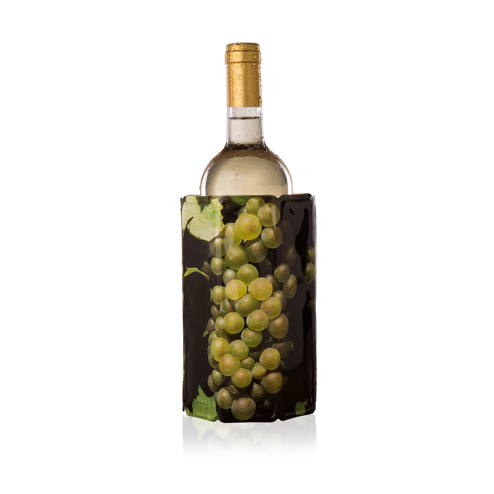 vacu vin wine cooler sleeve grapes