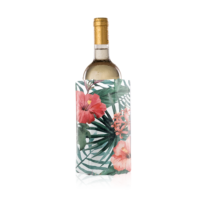 vacu vin wine cooler sleeve botanical