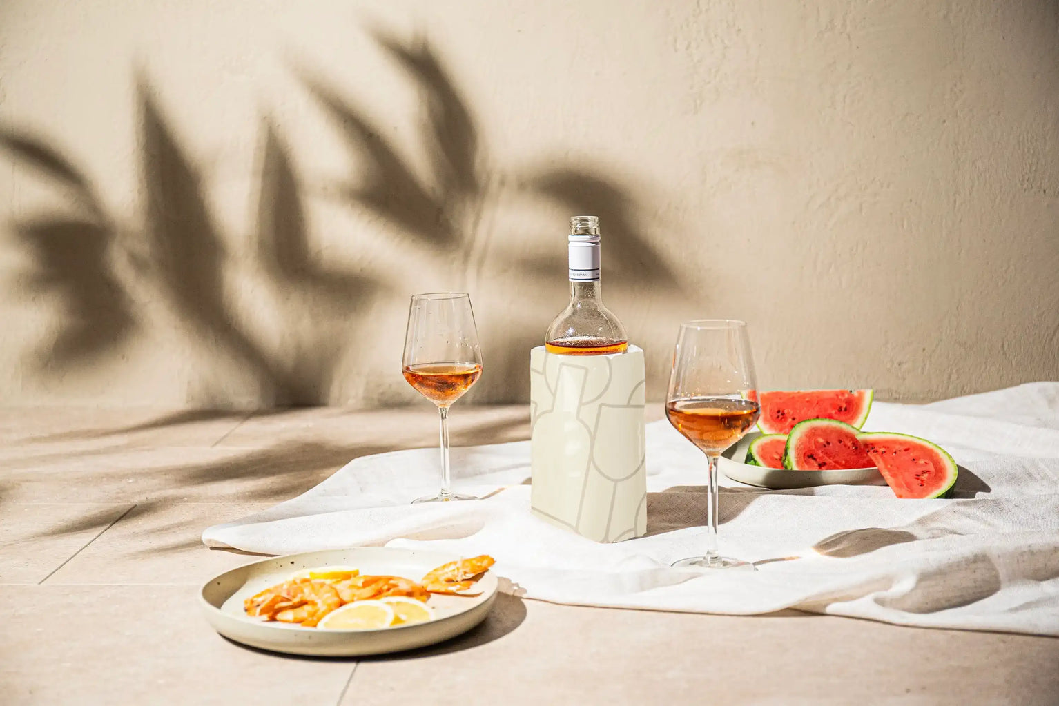 Wine Cooler Sand Patern Sleeve