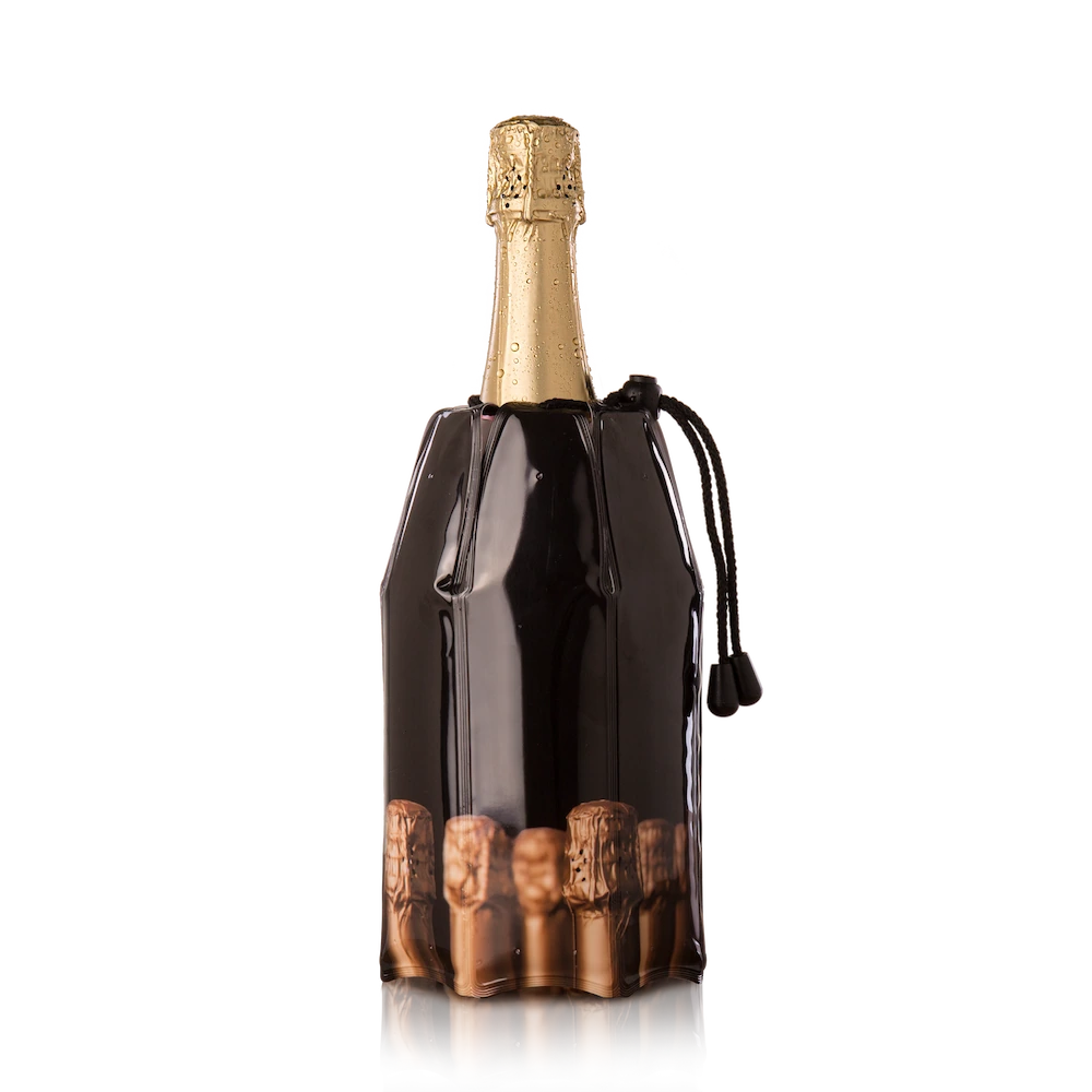 vacu vin champagne cooler sleeve bottles