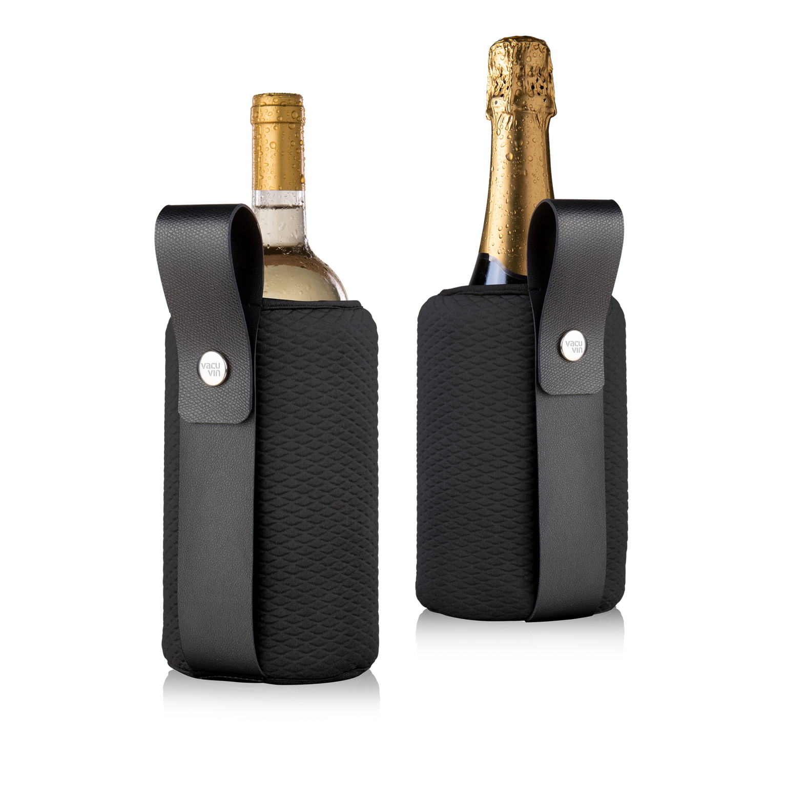 Vacu Vin Wine and Champagne Cooler Sleeve Artico