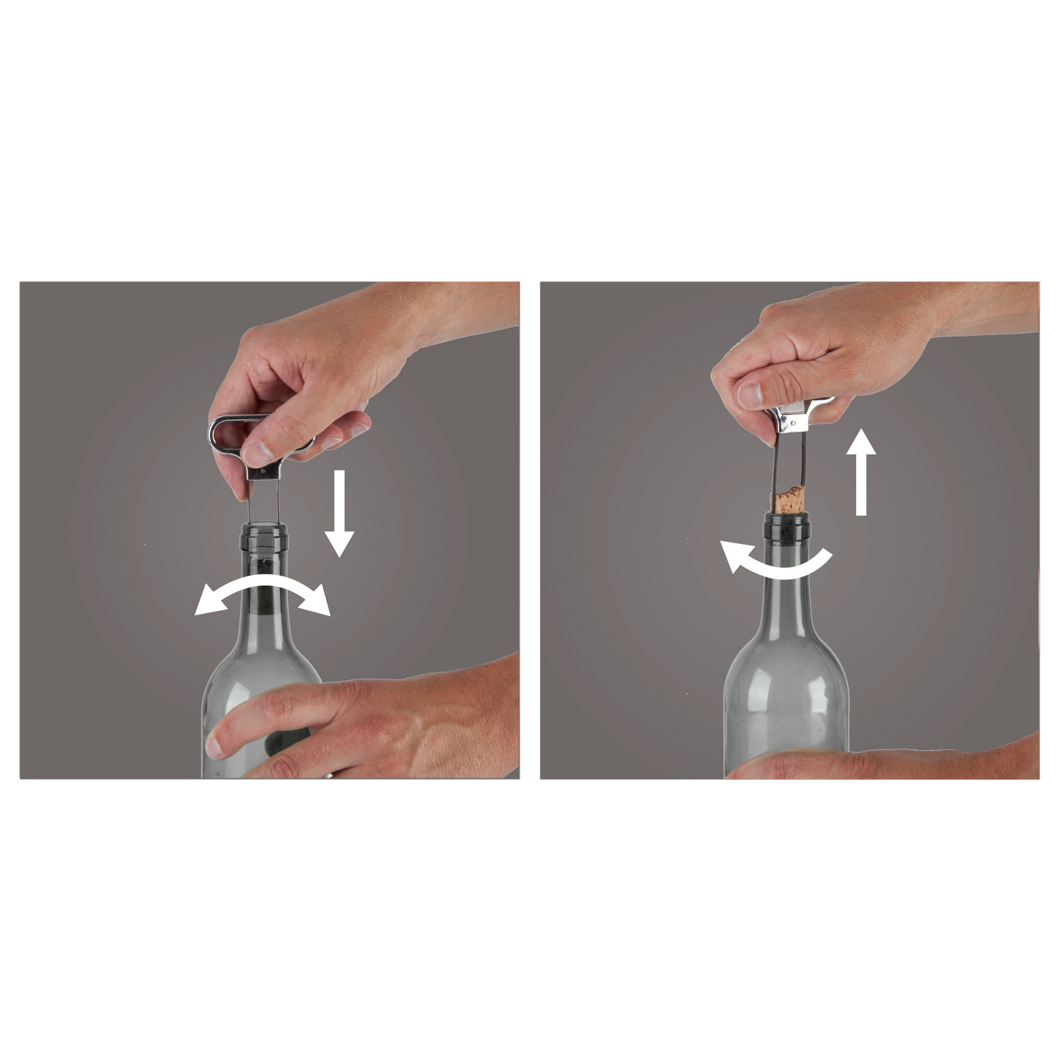 Vacu Vin Cork Puller Black