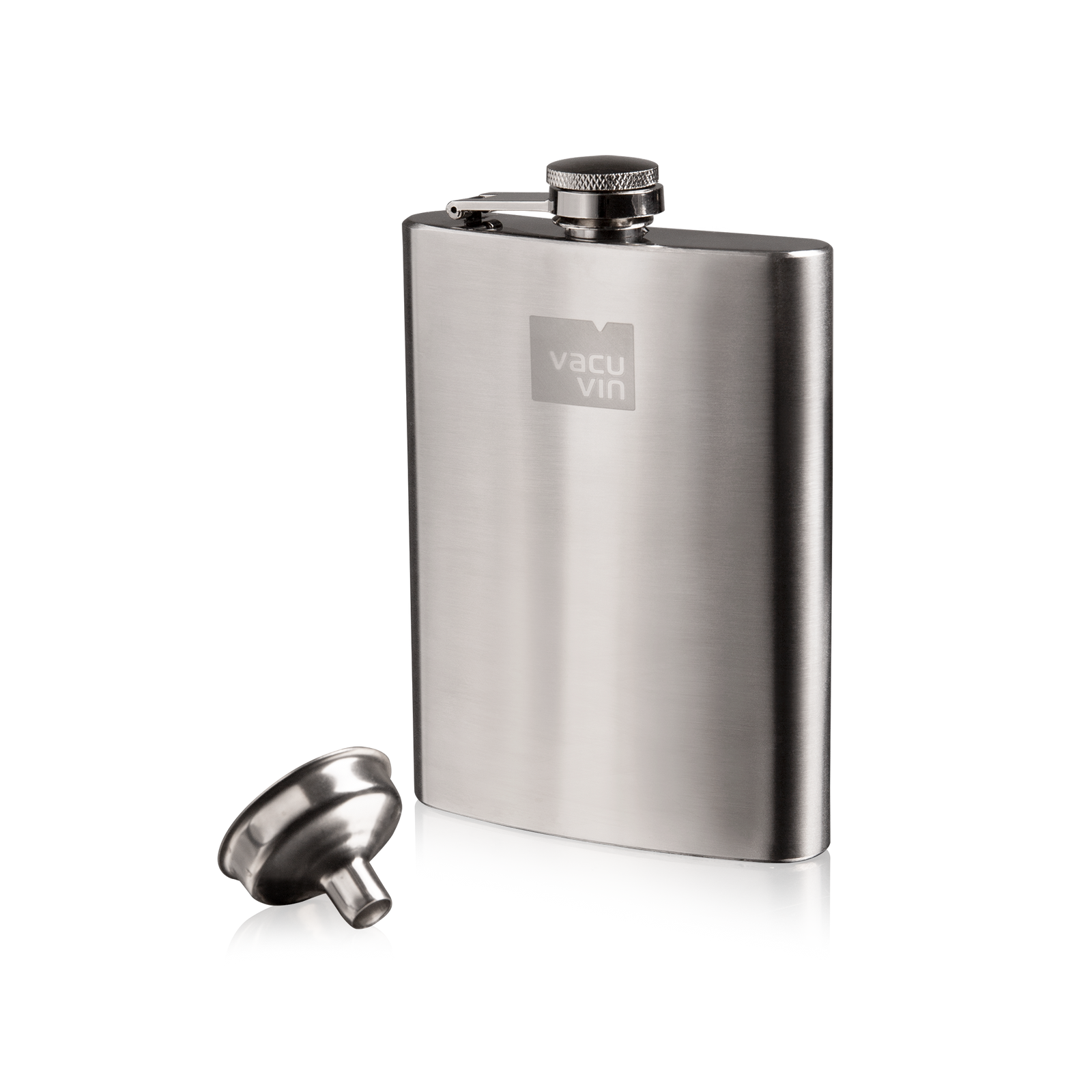 Vacu Vin Hip Flask Stainless Steel