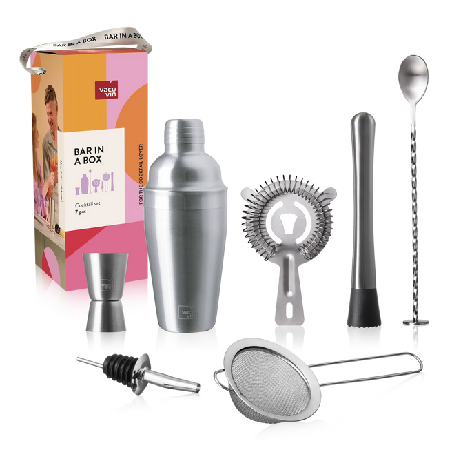 cocktail set bar in a box cocktail lover 7 pieces