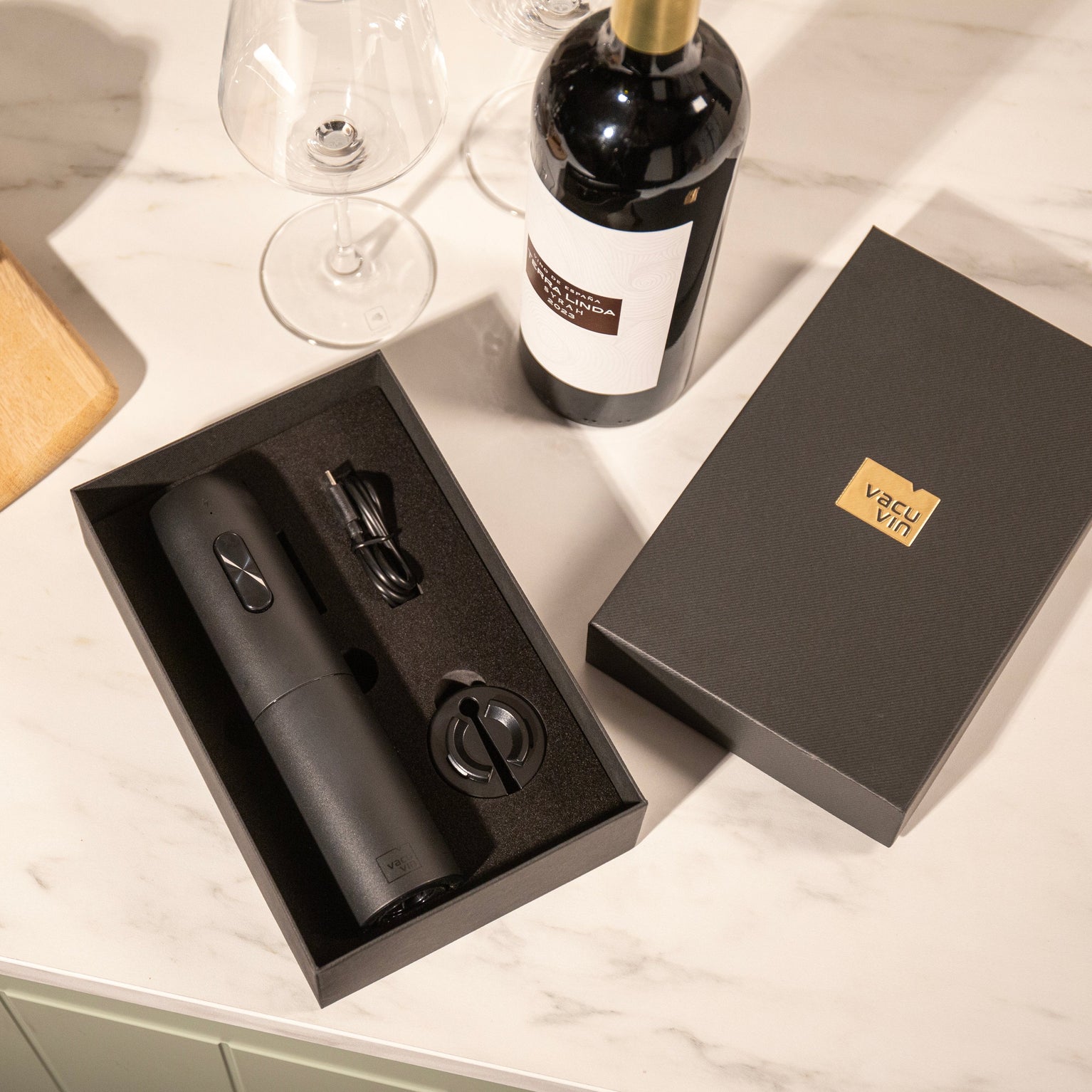 Vacu Vin Electric Wine Opener