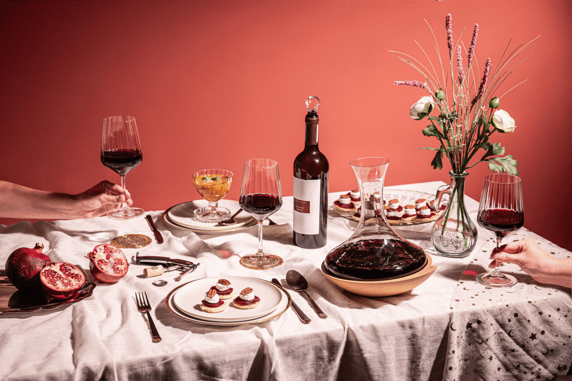 vacu vin homepage banner taste your wine at its best this christmas