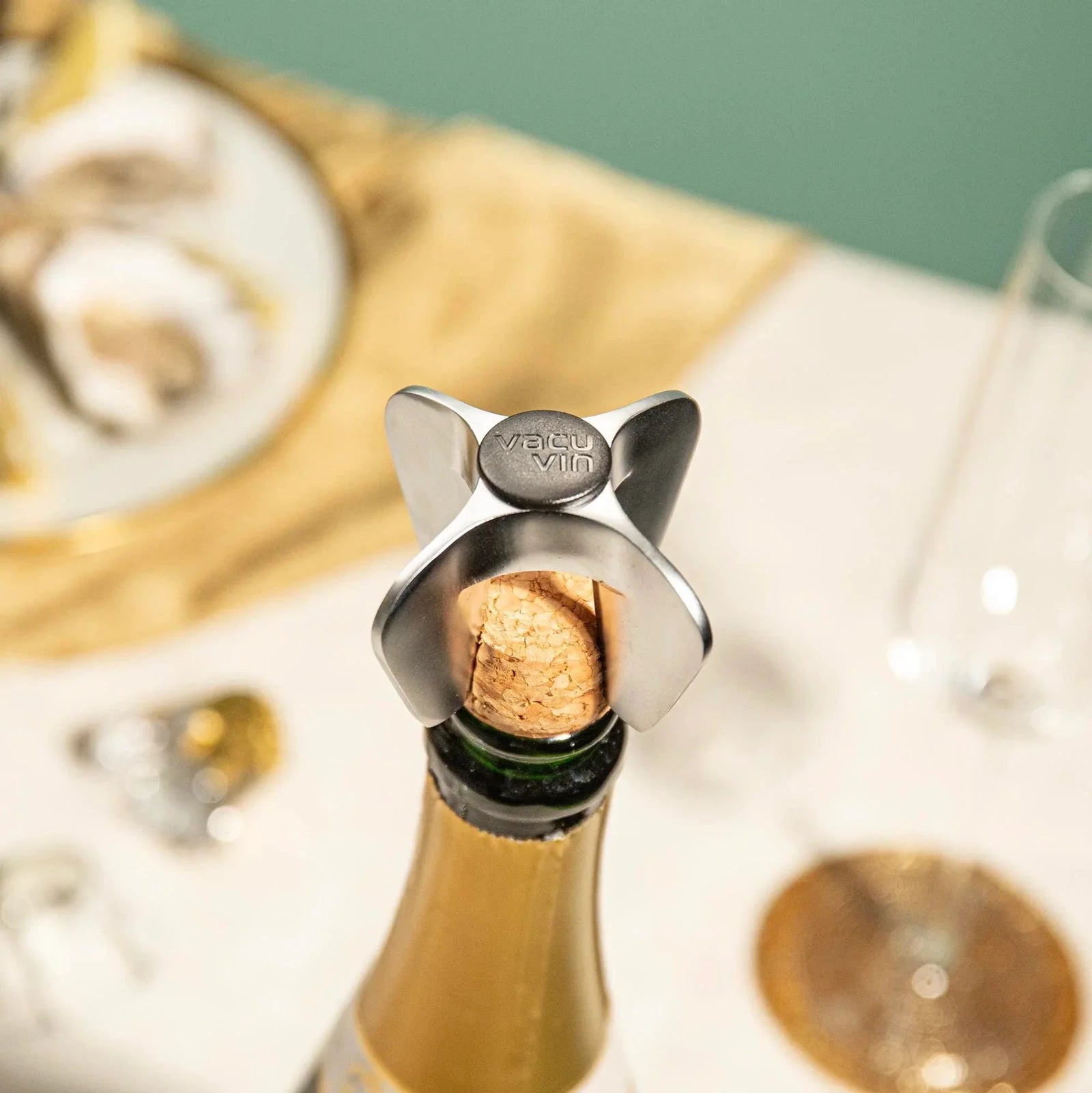 Vacu Vin Champagne Opener Compact