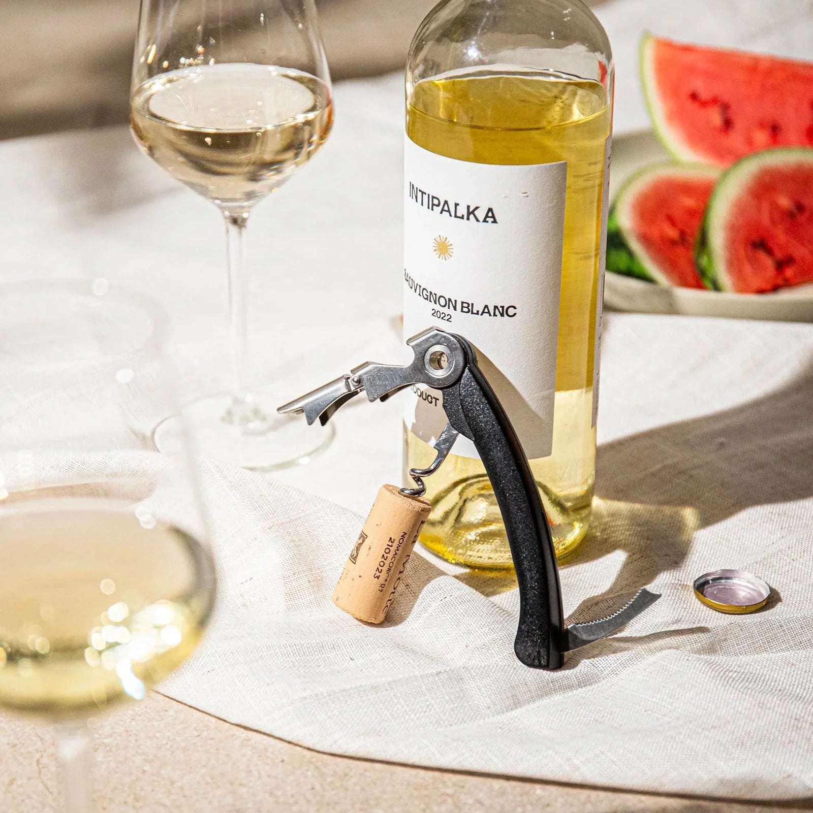 Vacu Vin Double Hinged Corkscrew