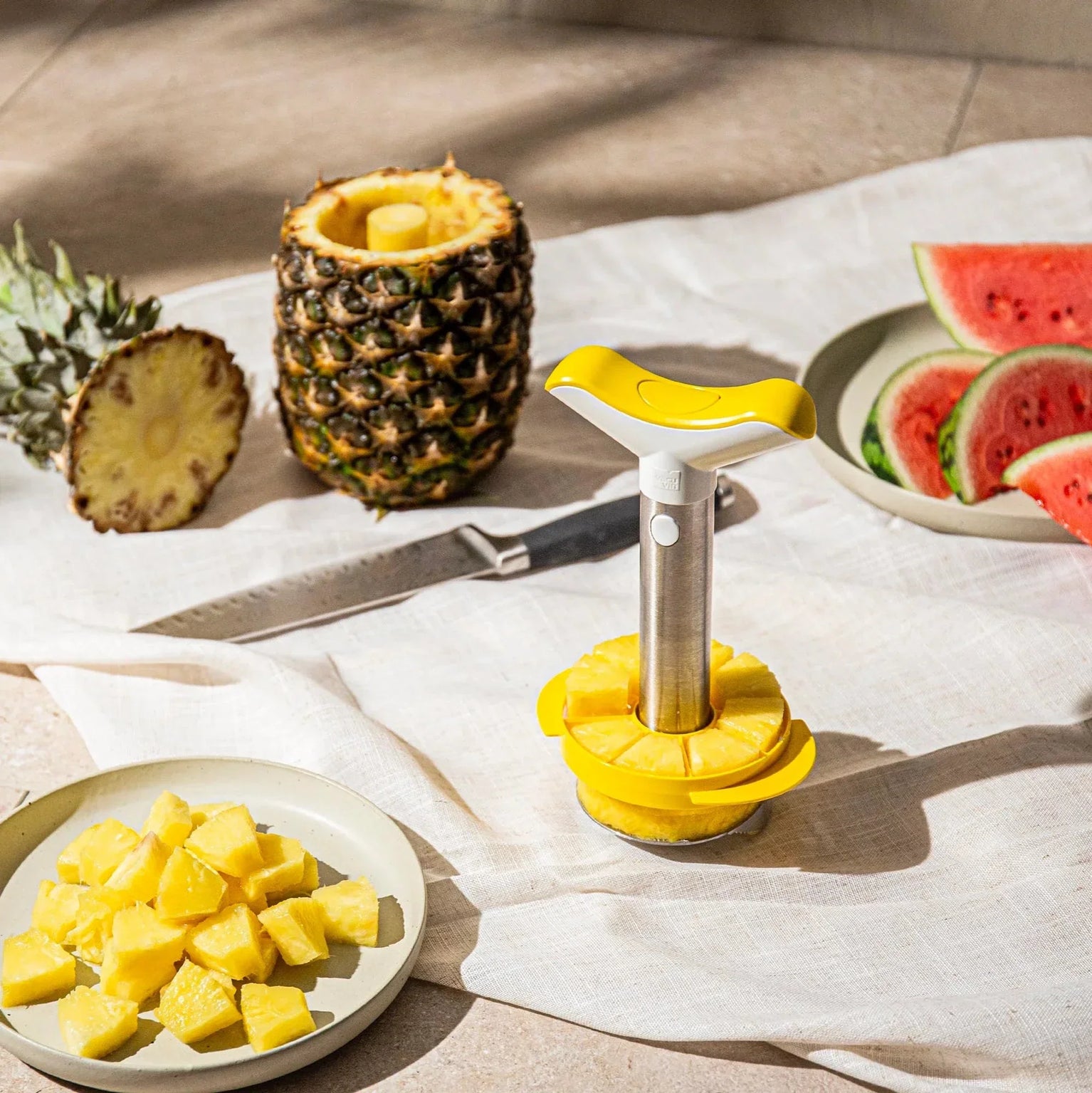 Pineapple Slicer and Wedger Stainless Steel