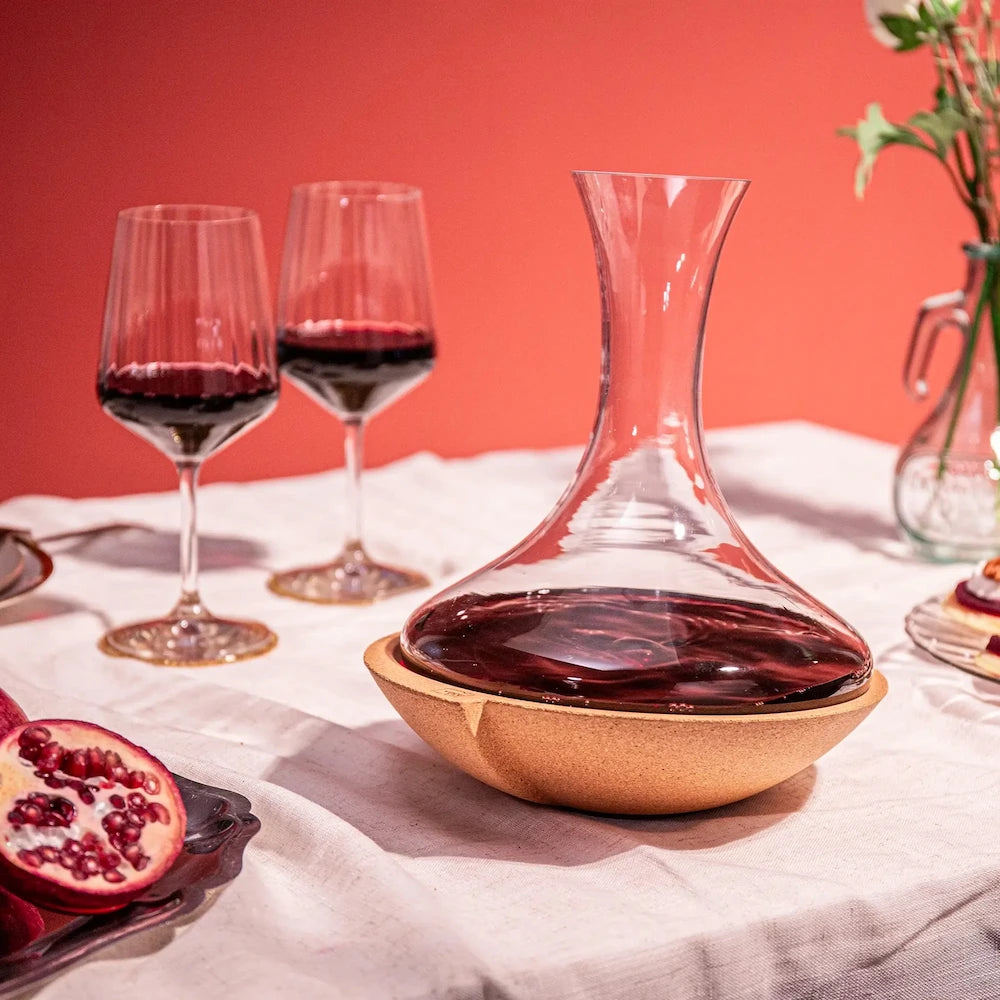 vacu vin swirling wine decanter