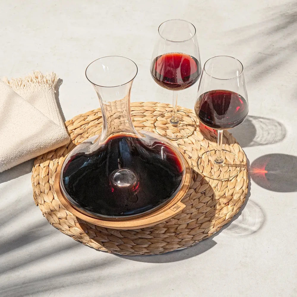 vacu vin swirling wine decanter