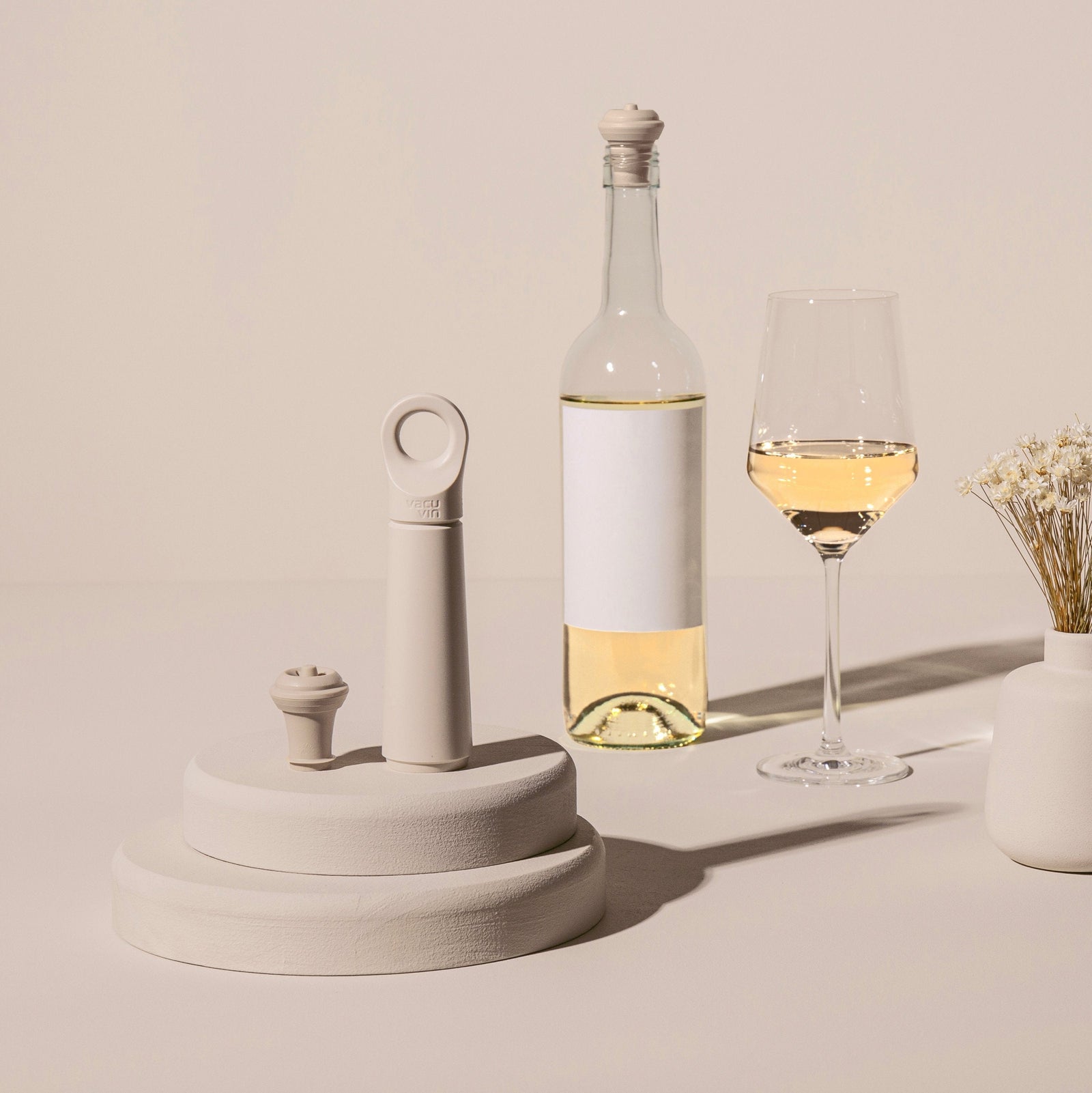 Vacu Vin Wine Saver Loop Sand