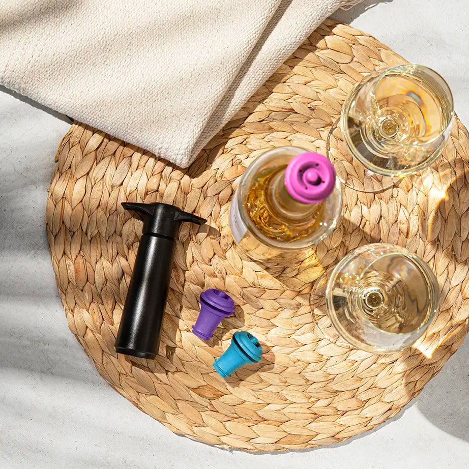 Wine Stoppers Coloured Set of 6 - Thumbnail 2