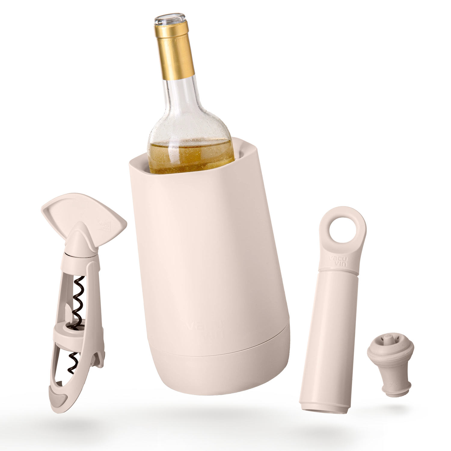 Wine set host sand from vacu vin packaging
