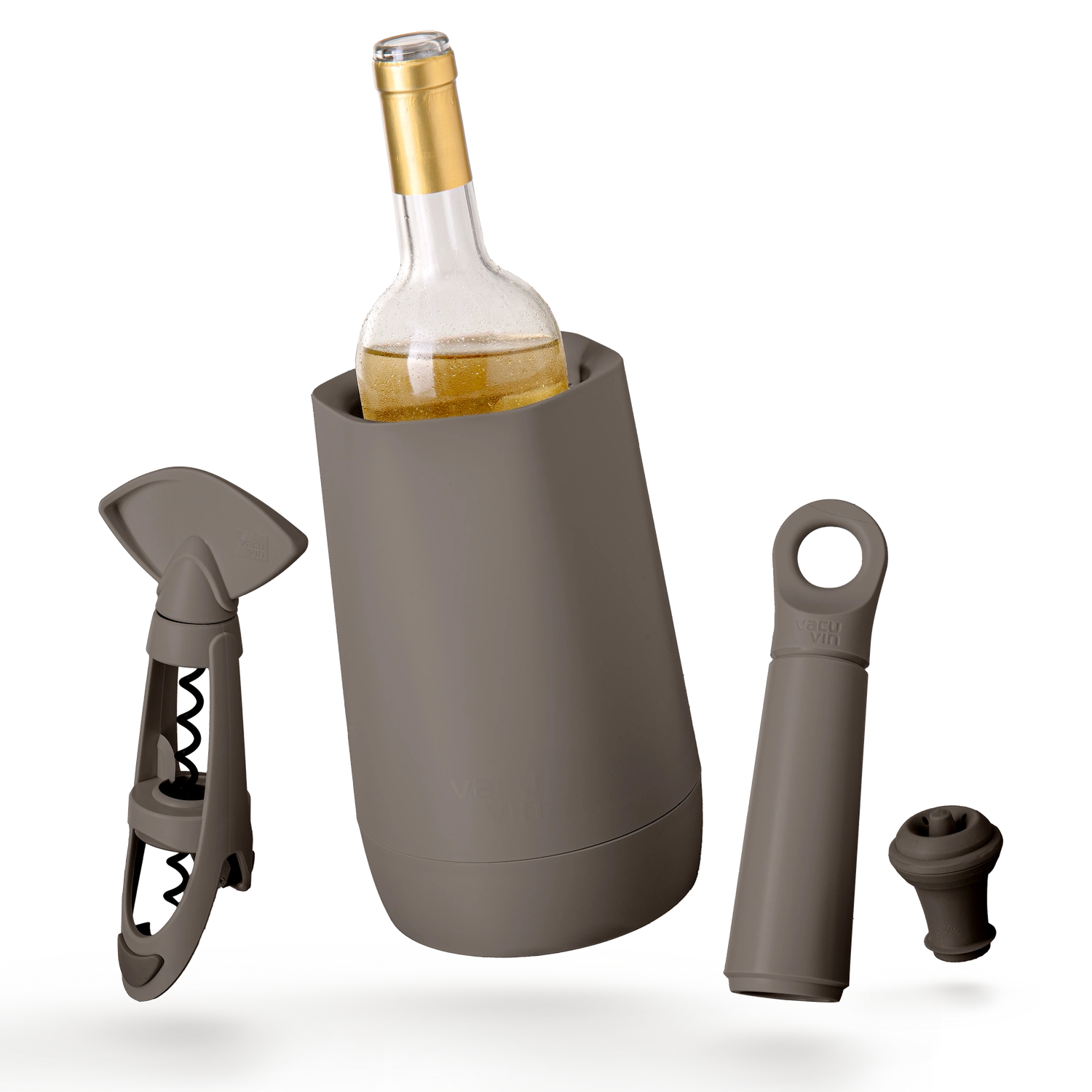 vacu Vin wine set host graphite packaging